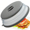 1pc Silicone Microwave Oven Splash Guard, Food And Fruit Drying Microwave Oven Cover, Microwave Oven Food Cover, Microwave Oven Tray Cover, Microwave Oven Lid, Kitchen Supplies, Kitchen Utensils, Wedding Decorations